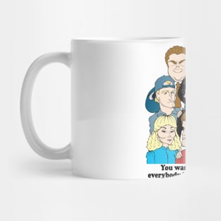 1980'S BAR SITCOM - CHEERS FAN ART!! Mug